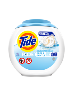 Tide PODS® Free and Gentle Laundry Detergent